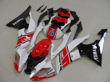 Wholesale 2008-2016 Yamaha YZF R6 Bike Fairings - White Red Glossy Black Canada