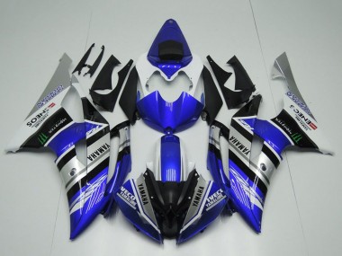 Wholesale 2008-2016 Yamaha YZF R6 Motorcycle Fairings - White Blue Silver Black Monster ENEOS Yamalube Semakin Didepan Canada