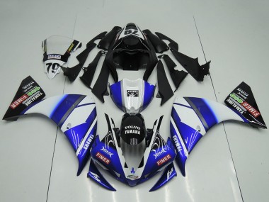 Wholesale 2009-2011 Yamaha YZF R1 Motorcycle Fairings - White Blue Black Sterilgarda Canada