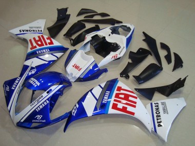 Wholesale 2009-2011 Yamaha YZF R1 Motorcycle Fairings - White Blue Red Fiat Canada