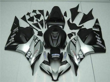 Wholesale 2009-2012 Honda CBR600RR Motorcycle Fairings - Silver Matte Black Repsol Canada
