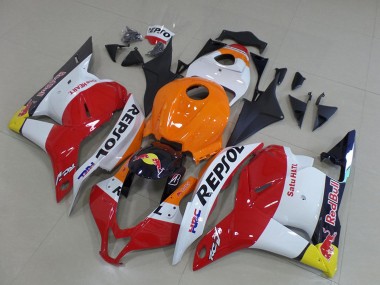 Wholesale 2009-2012 Honda CBR600RR Motorcycle Fairings - Orange White Red Yellow Blue Repsol HRC Red Bull Canada