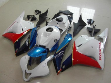 Wholesale 2009-2012 Honda CBR600RR Motorcycle Fairing - White Blue Red Glossy Black Canada