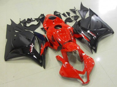 Wholesale 2009-2012 Honda CBR600RR Motorcycle Fairings - Red Glossy Black Matte Black OEM Style Canada