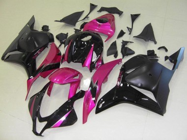Wholesale 2009-2012 Honda CBR600RR Motorcycle Fairings - Pink Glossy Black Matte Black Canada
