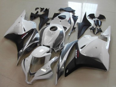 Wholesale 2009-2012 Honda CBR600RR Motorcycle Fairings - White Grey Matte Black Canada