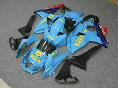 Wholesale 2009-2016 Suzuki GSXR 1000 Motorcycle Fairings - Blue Yellow Rizla 19 Red Canada