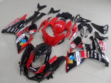 Wholesale 2009-2016 Suzuki GSXR 1000 Motorcycle Fairings - Red Blue Yellow Black JOMO Canada
