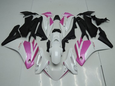 Wholesale 2011-2015 Honda CBR250RR Motorcycle Fairings - White Pink Matte Black Canada