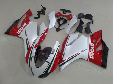 Wholesale 2011-2014 Ducati 1199 Motorcycle Fairing Kits - White Red Black Green Canada