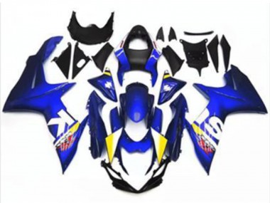 Wholesale 2011-2024 Suzuki GSXR 600/750 Motorcycle Fairing - Blue White Canada