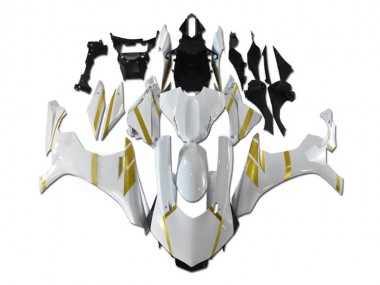 Wholesale 2015-2019 Yamaha YZF R1 Motorcycle Fairings - White Gold Canada