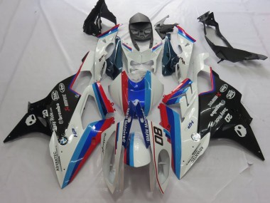 Wholesale 2015-2016 BMW S1000RR Motorcycle Fairings - White Red Blue Glossy Black Motorrad Canada