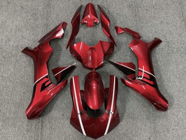 Wholesale 2015-2019 Yamaha YZF R1 Motorcycle Fairings - Red White Black Canada