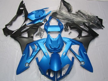 Wholesale 2009-2014 BMW S1000RR Motorcycle Fairings Kits - Blue Matte Black Canada