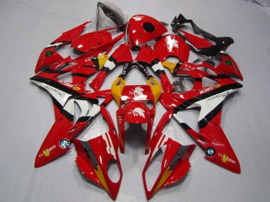 Wholesale 2009-2014 BMW S1000RR Motorcycle Fairings - Red White Black Canada