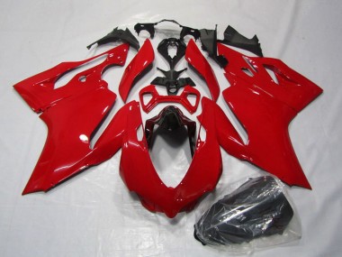 Wholesale 2011-2014 Ducati 1199 Motorcycle Fairings Kits - Red Canada