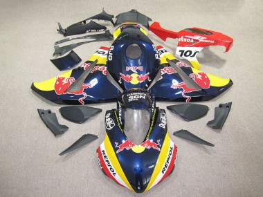 Wholesale 2008-2011 Honda CBR1000RR Motorcycle Fairings - Dark Blue Yellow Red Repsol Red Bull Canada