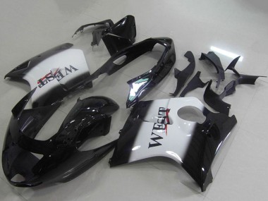 Wholesale 1996-2007 Honda CBR1100XX Blackbird Abs Motorcycle Fairings - Glossy Black White West Canada