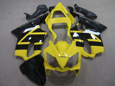 Wholesale 2001-2003 Honda CBR600 F4i Motorcycle Fairing Kits - Yellow Glossy Black Canada