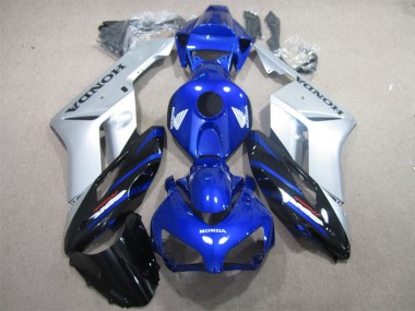 Wholesale 2001-2003 Honda CBR600 F4i Motorcycle Fairings - Silver Blue Glossy Black Canada