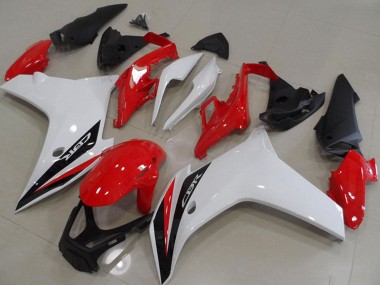 Wholesale 2011-2013 Honda CBR600F Motorcycle Fairings - White Red Glossy Black Canada