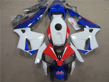 Wholesale 2005-2006 Honda CBR600RR Bike Fairings - White Red Blue HRC Canada