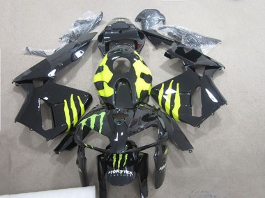Wholesale 2005-2006 Honda CBR600RR Motorcycle Fairings - Glossy Black Green Monster Canada