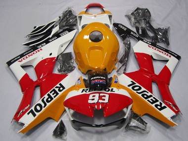 Wholesale 2013-2023 Honda CBR600RR Motorcycle Fairing - Orange White Red Glossy Black Repsol 93 Canada