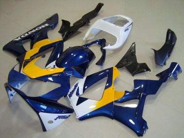 Wholesale 2000-2001 Honda CBR900RR 929 Motorcycle Fairings - White Blue Yellow Canada