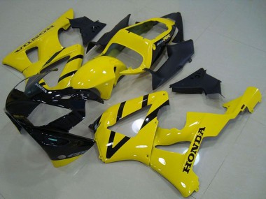 Wholesale 2000-2001 Honda CBR900RR 929 Motorcycle Fairing - Yellow Glossy Black Canada