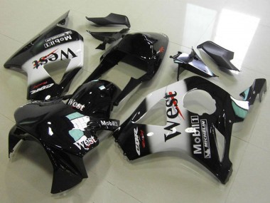 Wholesale 2002-2003 Honda CBR900RR 954 Motorcycle Fairings - Glossy Black White West Canada