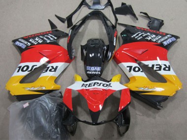 Wholesale 2002-2013 Honda VFR 800 Motorcycle Fairings - Yellow White Red Glossy Black Repsol Canada