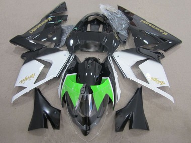 Wholesale 2004-2005 Kawasaki ZX10R Motorcycle Fairings - Black White Gold Ninja Canada