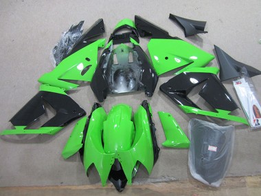 Wholesale 2004-2005 Kawasaki ZX10R Motorcycle Fairings - Black Green Canada
