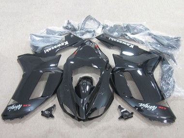 Wholesale 2007-2008 Kawasaki ZX6R Motorcycle Fairings - Black Ninja 636 Canada