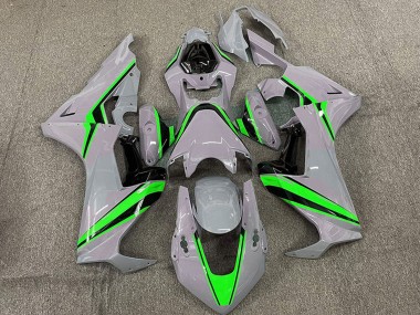 Wholesale 2017-2023 Honda CBR1000RR Motorcycle Fairings - Nardo Grey with Green Stripe Canada