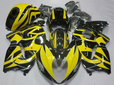 Wholesale 1996-2007 Suzuki GSXR 1300 Motorcycle Fairings - Yellow Black Canada