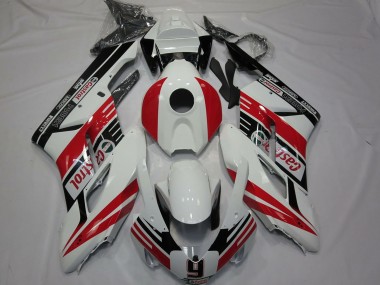 Wholesale 2004-2005 Honda CBR1000RR Motorcycle Fairings - White Red Glossy Black Castrol 9 Canada