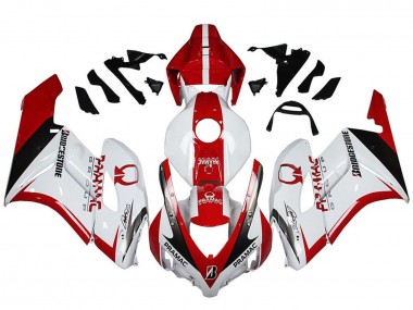 Wholesale 2004-2005 Honda CBR1000RR Motorcycle Fairings - White Red Glossy Black Pramac Bridgestone Canada