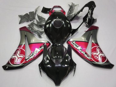Wholesale 2008-2011 Honda CBR1000RR Motorcycle Fairings - Pink Grey Glossy Black Canada