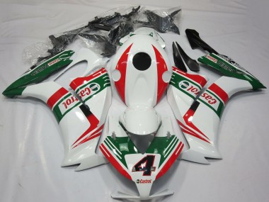 Wholesale 2012-2016 Honda CBR1000RR Motorcycle Fairings - White Red Green Castrol 4 Canada