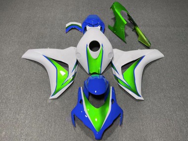 Wholesale 2008-2011 Honda CBR1000RR Motorcycle Fairings - White Green Blue Canada