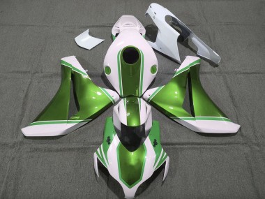 Wholesale 2008-2011 Honda CBR1000RR Motorcycle Fairings - White Glossy Pearl Green Canada