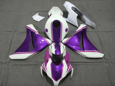 Wholesale 2008-2011 Honda CBR1000RR Motorcycle Fairings - White Glossy Purple Pink Canada