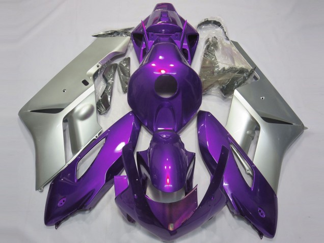 2004-2005 Honda CBR1000RR Motorcycle Fairings - Silver Purple Canada