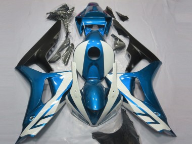 Wholesale 2006-2007 Honda CBR1000RR Motorcycle Fairings - Blue White Matte Black Canada