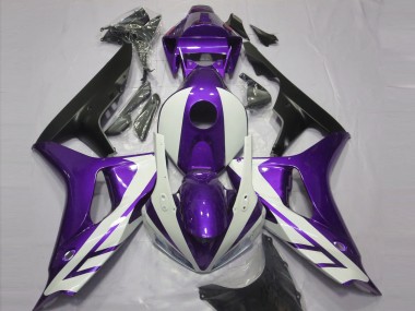 Wholesale 2006-2007 Honda CBR1000RR Motorcycle Fairings - Purple White Matte Black Canada