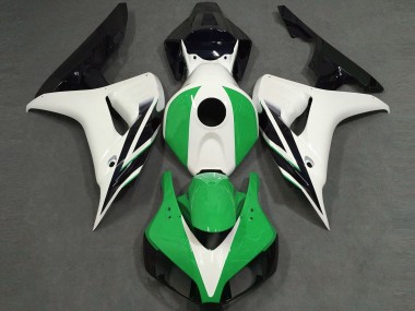Wholesale 2006-2007 Honda CBR1000RR Motorcycle Fairings - White Green Glossy Black Canada