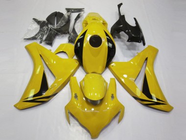 Wholesale 2008-2011 Honda CBR1000RR Motorcycle Fairings - Yellow Glossy Black OEM Style Canada
